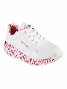 Кроссовки на шнуровке Skechers, белый