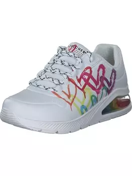 Кроссовки на шнуровке Skechers, белый
