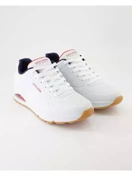 Кроссовки на шнуровке Skechers, белый