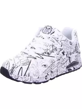 Кроссовки на шнуровке Skechers, белый