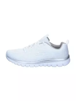 Кроссовки на шнуровке Skechers, белый