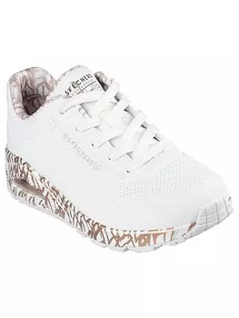Кроссовки на шнуровке Skechers, белый