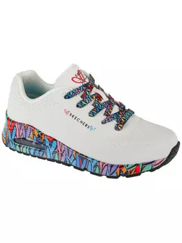Кроссовки на шнуровке Skechers, белый