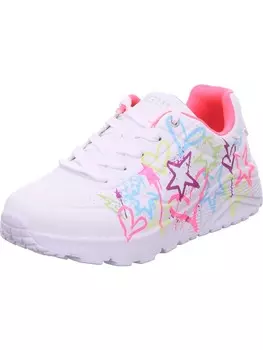Кроссовки на шнуровке Skechers, белый