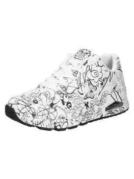 Кроссовки на шнуровке Skechers, белый
