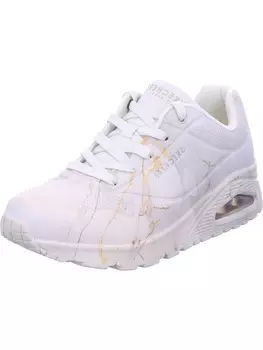 Кроссовки на шнуровке Skechers, белый