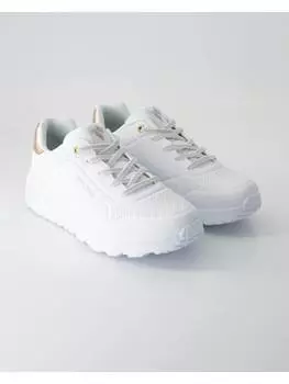 Кроссовки на шнуровке Skechers, белый