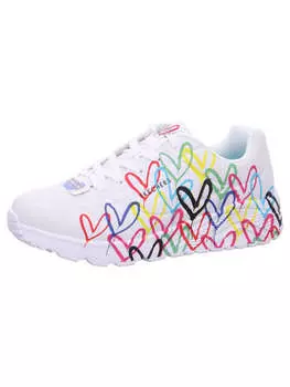 Кроссовки на шнуровке Skechers, белый