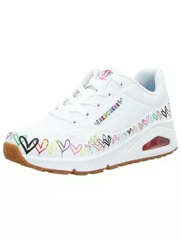 Кроссовки на шнуровке Skechers, белый