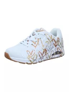 Кроссовки на шнуровке Skechers, белый