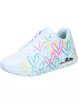 Кроссовки на шнуровке Skechers, белый