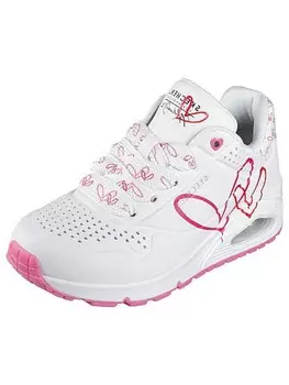 Кроссовки на шнуровке Skechers, белый