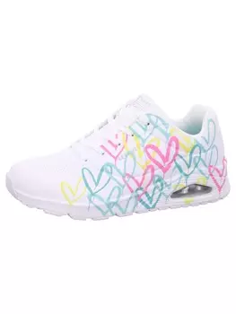Кроссовки на шнуровке Skechers, белый