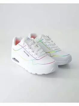 Кроссовки на шнуровке Skechers, белый
