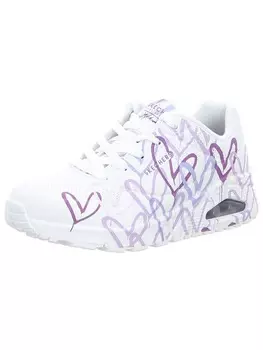 Кроссовки на шнуровке Skechers, белый