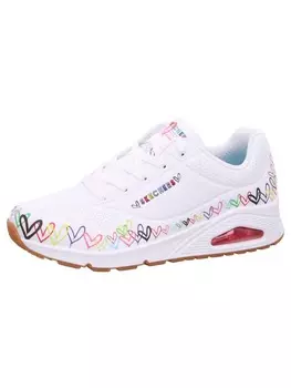 Кроссовки на шнуровке Skechers, белый
