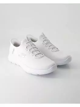 Кроссовки на шнуровке Skechers, белый