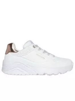 Кроссовки на шнуровке Skechers, белый