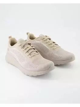 Кроссовки на шнуровке Skechers, бежевый