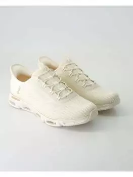 Кроссовки на шнуровке Skechers, бежевый