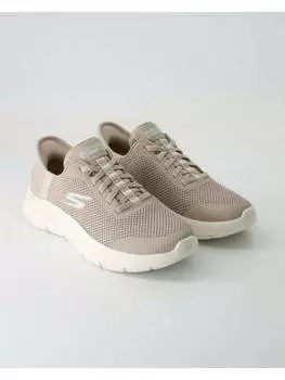 Кроссовки на шнуровке Skechers, бежевый