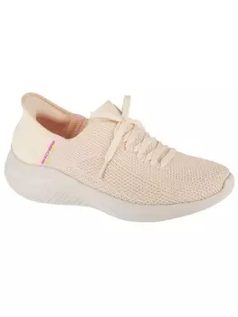 Кроссовки на шнуровке Skechers, бежевый