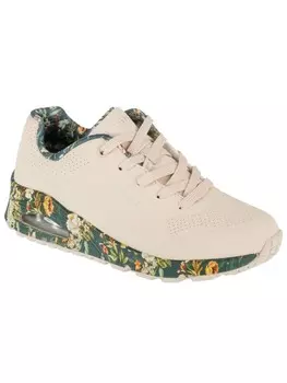 Кроссовки на шнуровке Skechers, бежевый
