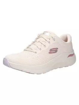Кроссовки на шнуровке Skechers, бежевый
