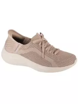 Кроссовки на шнуровке Skechers, бежевый