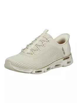 Кроссовки на шнуровке Skechers, бежевый