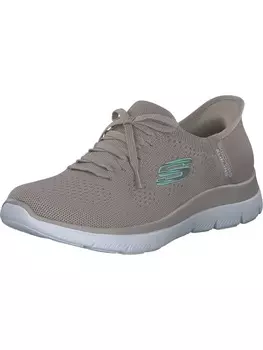 Кроссовки на шнуровке Skechers, бежевый