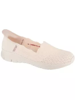 Кроссовки на шнуровке Skechers, бежевый