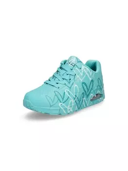 Кроссовки на шнуровке Skechers, бирюзовый