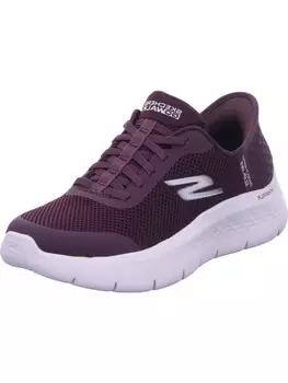 Кроссовки на шнуровке Skechers, бордовый