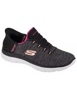 Кроссовки на шнуровке Skechers, черный