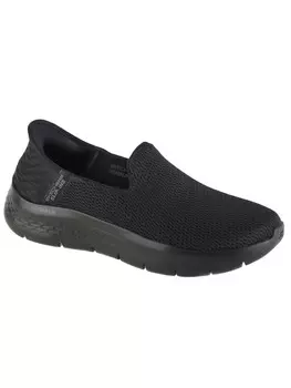 Кроссовки на шнуровке Skechers, черный