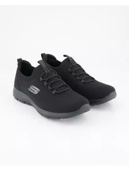 Кроссовки на шнуровке Skechers, черный