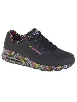Кроссовки на шнуровке Skechers, черный