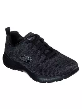 Кроссовки на шнуровке Skechers, черный