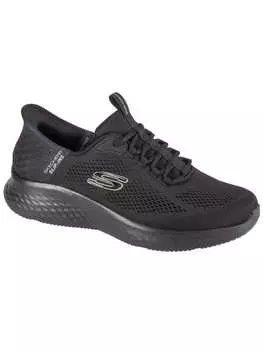 Кроссовки на шнуровке Skechers, черный