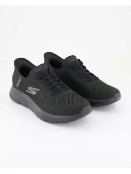 Кроссовки на шнуровке Skechers, черный