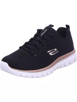Кроссовки на шнуровке Skechers, черный