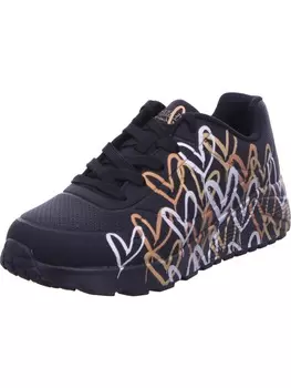 Кроссовки на шнуровке Skechers, черный