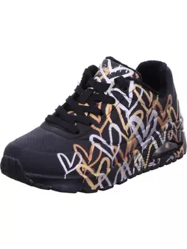 Кроссовки на шнуровке Skechers, черный