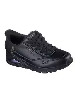 Кроссовки на шнуровке Skechers, черный