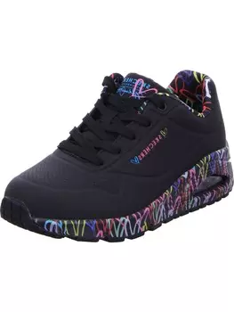 Кроссовки на шнуровке Skechers, черный