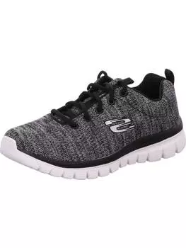 Кроссовки на шнуровке Skechers, черный