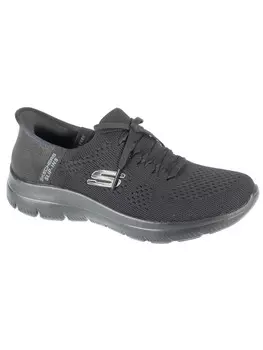 Кроссовки на шнуровке Skechers, черный