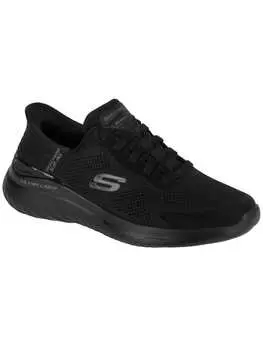 Кроссовки на шнуровке Skechers, черный