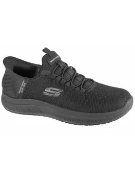 Кроссовки на шнуровке Skechers, черный